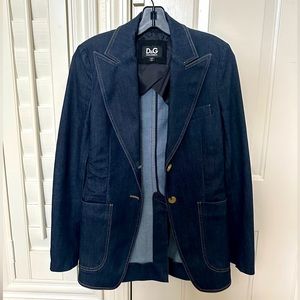 D&G denim jacket with large pockets size 38 ( Italian)